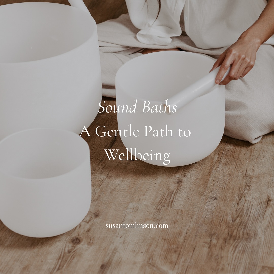 Have you tried a Sound Bath?  Balancing work and life, together with all the day to day challenges can be stressful.  So I’ve been attending Sound Bath sessions which have been deeply calming and relaxing.  A Sound Bath  is a meditative experience where we are “bathed” in sound waves produced by instruments like crystal singing bowls, gongs, chimes, or tuning forks. Here are some key benefits:

~ Sound vibrations help quiet the mind and promote a state of calm.

~ Helps lower cortisol levels , easing tension and anxiety.

~  It may help create a sense of well-being.

~  Many people find sound baths help with falling and staying asleep (I usually sleep through the session as I find it so calming}.

~  Some believe sound frequencies align and clear energy centers.

#soundbath #crystalbowlsoundhealing #relaxation #wellbeingatwork